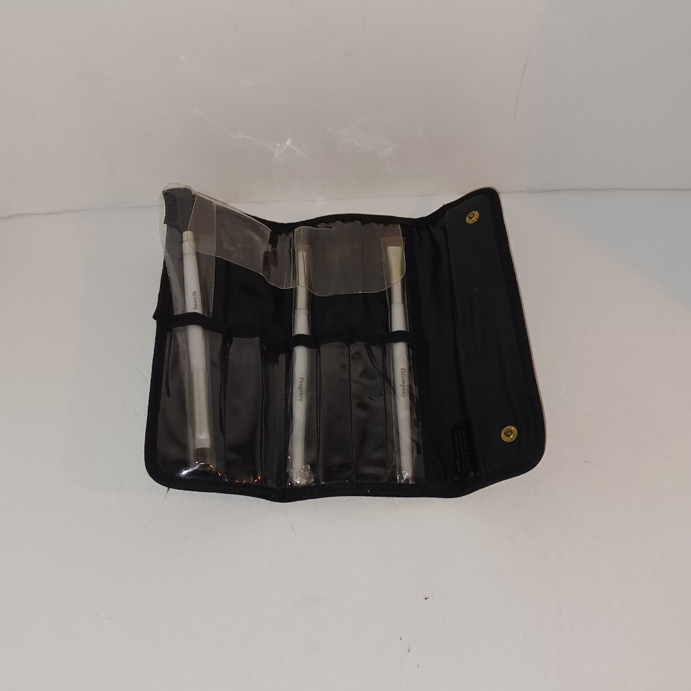 Mary Kay Eye Brushes with Case - NWOT